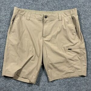 ZeroXposur Mens Cargo Shorts Size 38 Oak Zip Pocket Outdoor Casual Mid Rise
